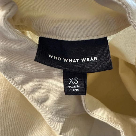 Who What Wear balloon sleeve cream colored blouse size XS - Picture 4 of 4